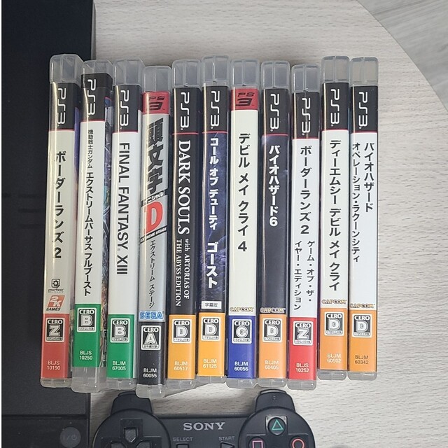 PlayStation3(プレイステーション3)のPlayStation 3 ps3　CECH-3000A エンタメ/ホビーのゲームソフト/ゲーム機本体(家庭用ゲームソフト)の商品写真