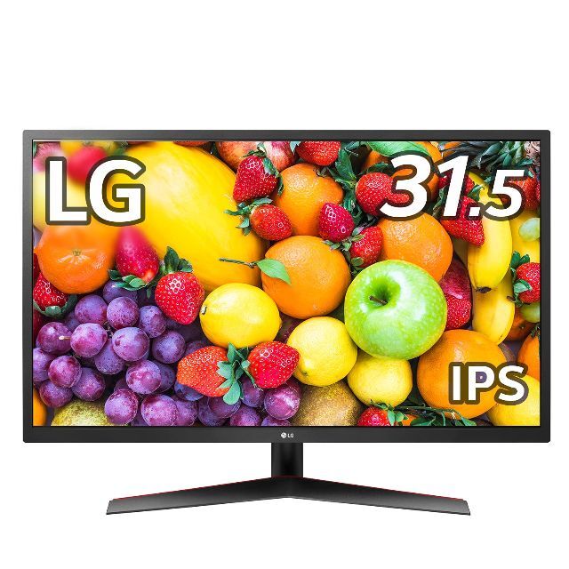 LG フレームレス モニター ディスプレイ 32MP60G-B 31.5インチフ