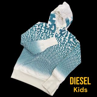 ディーゼル(DIESEL)のDIESEL ディーゼル キッズ プルオーバーロゴ パーカー スウェット(ジャケット/上着)