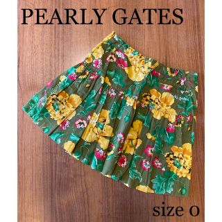 PEARLY GATES 21SS カツラギPOP桜プリント ゴルフウェア 0