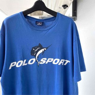 ポロラルフローレン(POLO RALPH LAUREN)の希少★ヴィンテージ★ 90's ラルフローレン ポロスポーツ カジキ Tシャツ(Tシャツ/カットソー(半袖/袖なし))