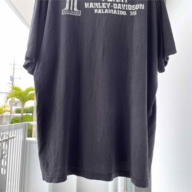 Harley Davidson(ハーレーダビッドソン)の希少★ヴィンテージ★ ハーレーダビッドソン プリントTシャツ ブラック L メンズのトップス(Tシャツ/カットソー(半袖/袖なし))の商品写真