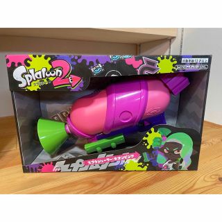 新品　スプラトゥーン　スプラシューター　水鉄砲　ネオンピンク　大きい(ゲームキャラクター)