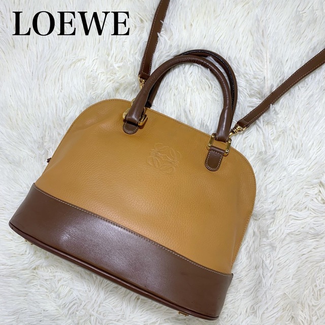 美品✨LOEWE ロエベ アナグラム 2way ハンドバッグ ショルダーバッグ