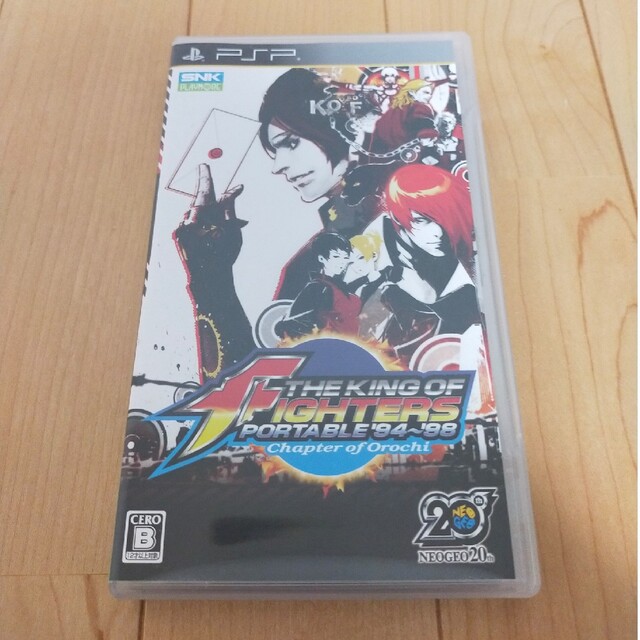 SNK(エスエヌケイ)のザ・キング・オブ・ファイターズ ポータブル '94～'98 チャプター・オブ・オ エンタメ/ホビーのゲームソフト/ゲーム機本体(携帯用ゲームソフト)の商品写真