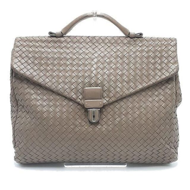 Bottega Veneta(ボッテガヴェネタ)のボッテガヴェネタ ビジネスバッグ ブリーフケース 鞄 イントレチャート レザー メンズのバッグ(ビジネスバッグ)の商品写真