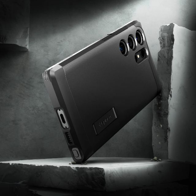 Spigen Galaxy S23 Ultra ケース 耐衝撃 [ SC-52D 5