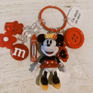 ディズニー(Disney)のM.♡様　値下げ☆174  ジャラジャラキーホルダー　ミニーマウス(キーホルダー/ストラップ)