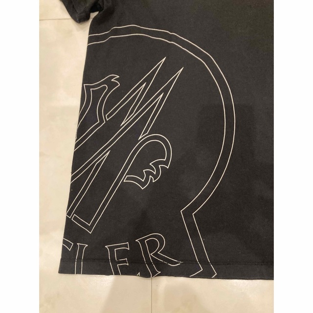 モンクレール サイドロゴ Tシャツ ブラック MONCLER 半袖Tシャツ