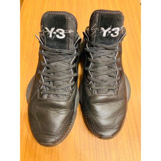 ワイスリー(Y-3)のY-3 KAIWA カイワ アッパーレザー トリプルブラック EF2561(スニーカー)