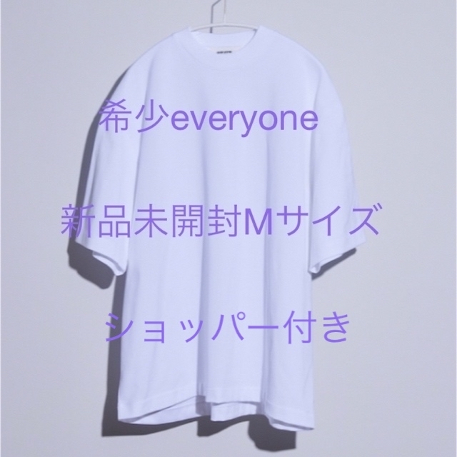 新品未開封Mサイズeveryone cotton short t-shirt