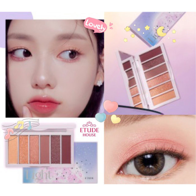 ETUDE HOUSE(エチュードハウス)のETUDE 多色ラメがうるめく❤︎肌を選ばないダスティロゼピンク 上品 多幸感 コスメ/美容のベースメイク/化粧品(アイシャドウ)の商品写真