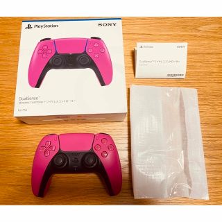 SONY - PS5 DualSenseワイヤレスコントローラ ノヴァ ピンクの通販 by ... ワイヤレスコントローラーノヴァピンク 未開封