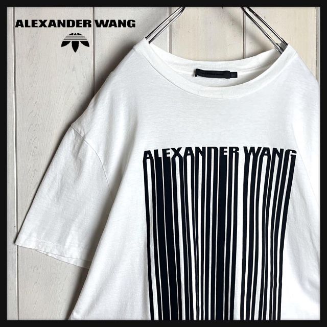 超人気デザイン】アレキサンダーワン☆バーコードロゴ入りTシャツ