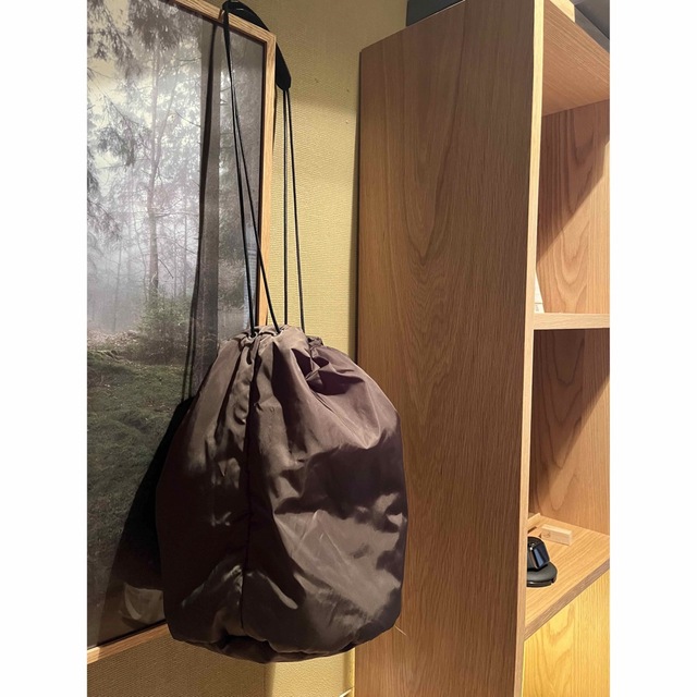 JIL SANDER+ (ジルサンダー) ECONYLドローストリング巾着ポーチ