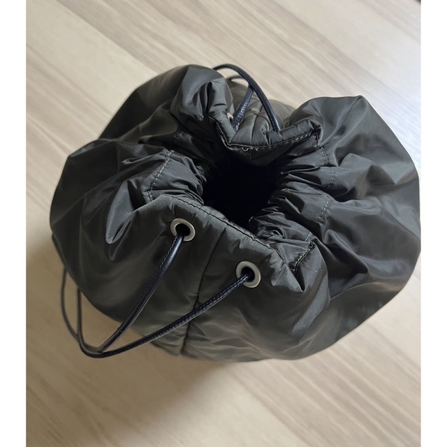 JIL SANDER+ (ジルサンダー) ECONYLドローストリング巾着ポーチ