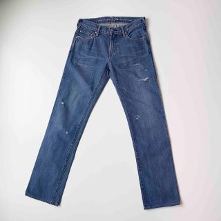 45rpm - 20年 45R おこめデニムのコイン5(加工) 26 インディゴの通販