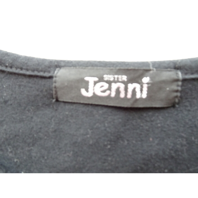 JENNI(ジェニィ)のSISTER JENNI★シスタージェニィ★ロンT★長袖Tシャツ★黒★140 キッズ/ベビー/マタニティのキッズ服女の子用(90cm~)(Tシャツ/カットソー)の商品写真