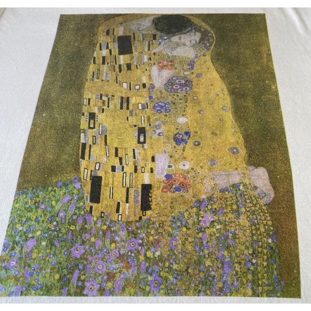 ART VINTAGE(アートヴィンテージ)のグスタフ・クリムト Gustav Klimt 接吻 The Kiss TシャツL メンズのトップス(Tシャツ/カットソー(半袖/袖なし))の商品写真