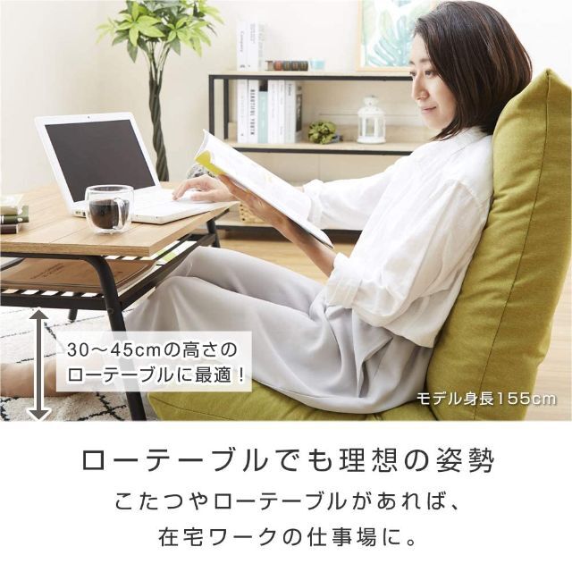 【特価商品】ドウシシャ 座椅子 ソファー 3Dクッション 大きい あぐら座椅子 4