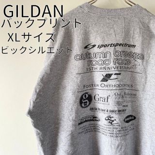 ギルタン(GILDAN)のGILDAN スウェットバックプリント スポンサー US古着(スウェット)