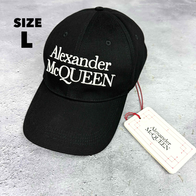 新品Alexander MaQUEEN キャップ アレキサンダーマックイーン 最適な