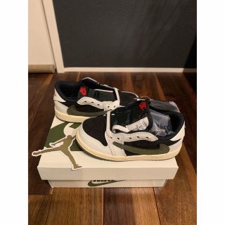 ジョーダン(Jordan Brand（NIKE）)のTravis Scott  Air Jordan 1 トラビス エアージョーダン(スニーカー)