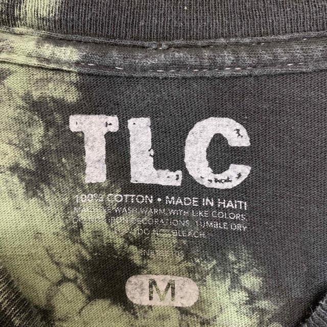MUSIC TEE(ミュージックティー)の【希少】TLC ワールドツアー　CrazySexyCool タイダイラップTee メンズのトップス(Tシャツ/カットソー(半袖/袖なし))の商品写真