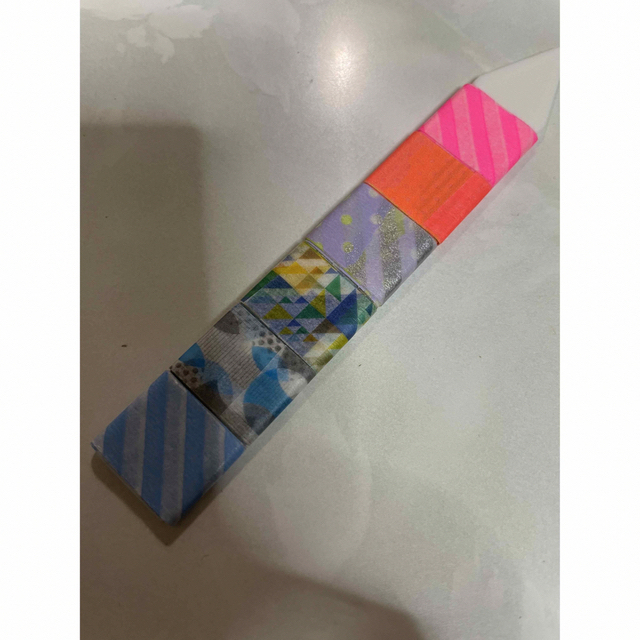 mt(エムティー)のmt 無地マスキングテープ　２色セット　クリーム　蛍光ピンク エンタメ/ホビーのコレクション(その他)の商品写真