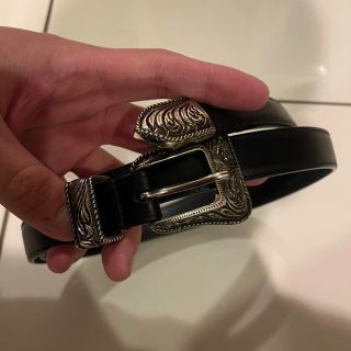 サンローラン(Saint Laurent)の希少 Saint Laurent Westan Belt ウェスタン ベルト (ベルト)