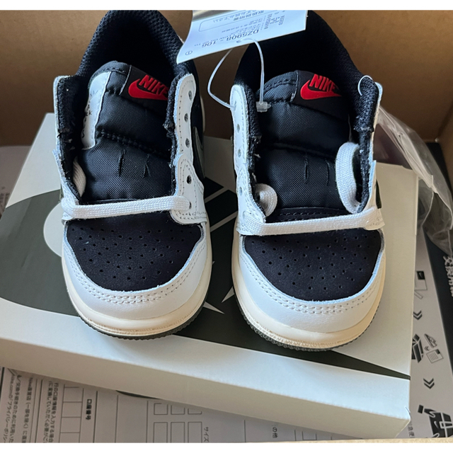 NIKE(ナイキ)のTravis Scott Nike TD Air Jordan 1 Low 12 キッズ/ベビー/マタニティのベビー靴/シューズ(~14cm)(スニーカー)の商品写真