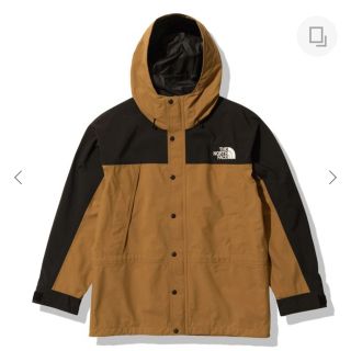 ザノースフェイス(THE NORTH FACE)のTHE NORTH FACEマウンテンライトジャケットUブラウン M(マウンテンパーカー)