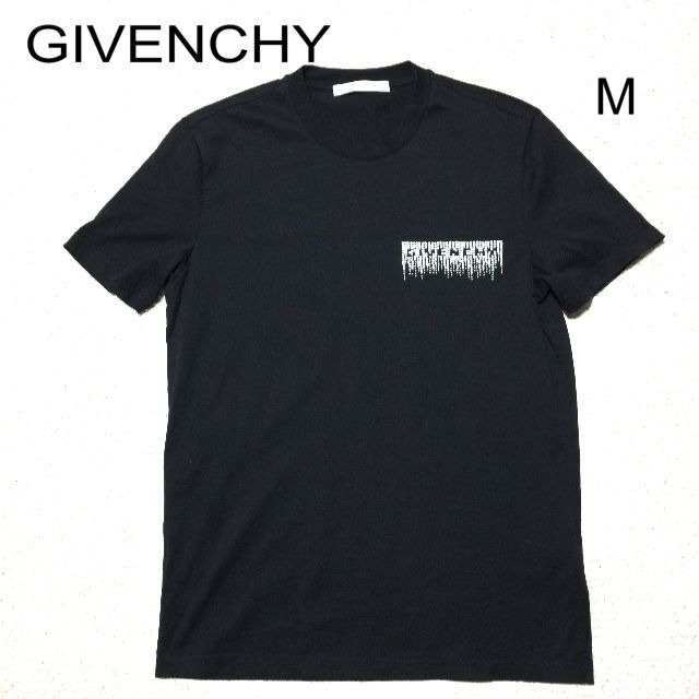 GIVENCHY Tシャツ M/ジバンシィ スパンコール ロゴ SLIM FIT | フリマアプリ ラクマ