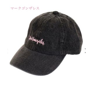 マークゴンザレス(Mark Gonzales)の【新品・タグ付き】マークゴンザレス　キャップ　ブラック　フリーサイズ(キャップ)