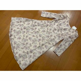 ウィルセレクション(WILLSELECTION)の新品☆ウィルセレクションのレースアップお花柄ワンピース(ロングワンピース/マキシワンピース)