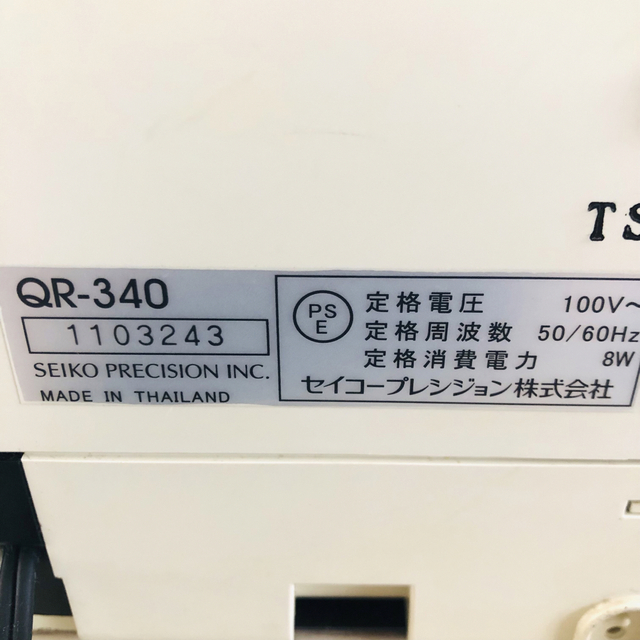 新作SALEセール30%OFF SEIKO タイムレコーダー QR-340 タイムカード セイコー 2台セット