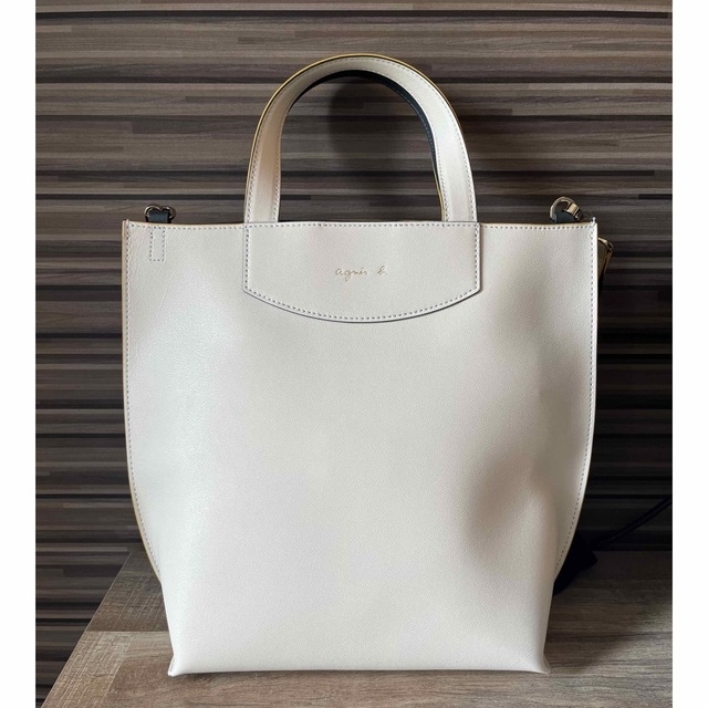 agnes b. アニエスベー 2way トートバッグ - トートバッグ