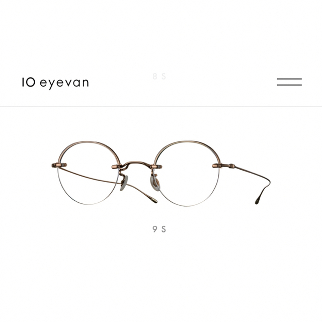 10EYEVAN No.5 メガネ 眼鏡 eyevan7285 | patisserie-cle.com