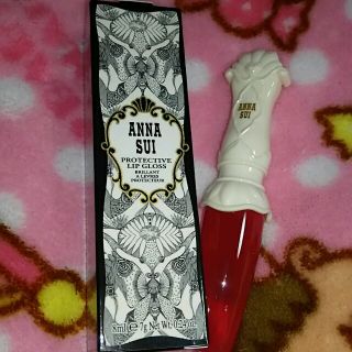 アナスイ(ANNA SUI)の新品未使用♡ANNASUI♡プロテクティブ リップグロス♡３０５♡レッド♡赤(リップグロス)