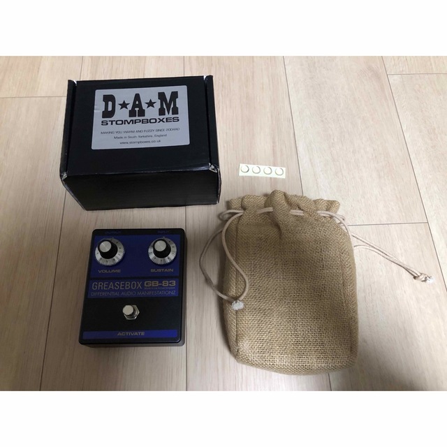 希少　D.A.M GREASEBOX GB-83 BLACK PURPLE 楽器のギター(エフェクター)の商品写真