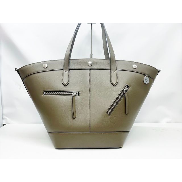 Mulberry - 美品　Mulberry　マルベリー　camden　カムデン　トートバッグ　カーキ