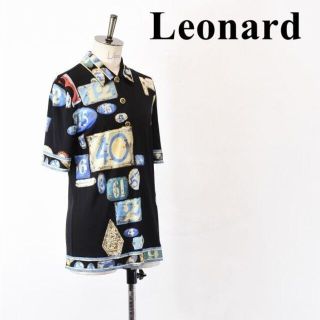 レオナール(LEONARD)のSL AI0044 高級 Leonard レオナール レディース 総柄(シャツ/ブラウス(半袖/袖なし))