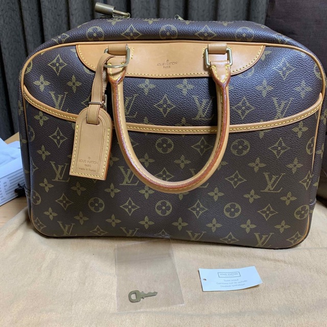 愛用 LOUIS レディース バッグ モノグラム ドーヴィル 【美品】ルイ