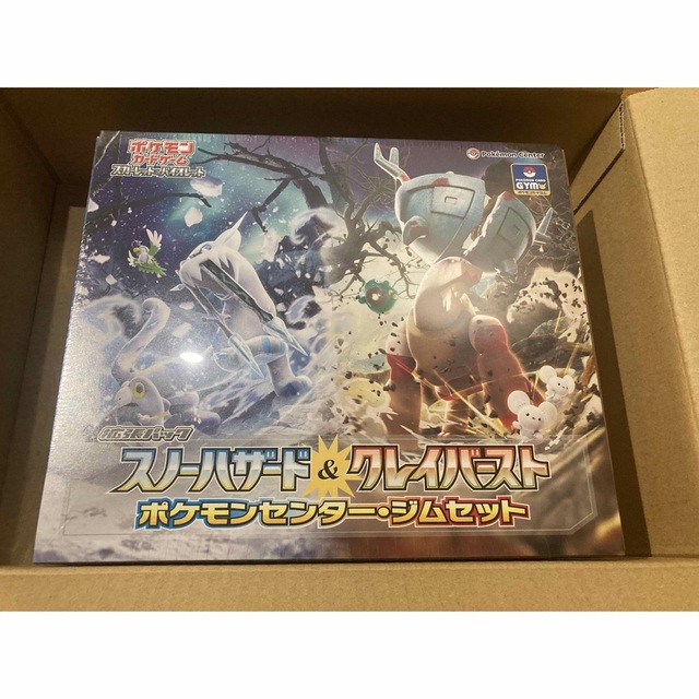 ポケモンカード ジムセット スノーハザード&クレイバースト ナンジャ