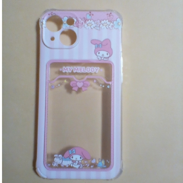 マイメロディ(マイメロディ)のiPhone13 マイメロ　スマホケース　SANRIO　新品 スマホ/家電/カメラのスマホアクセサリー(iPhoneケース)の商品写真