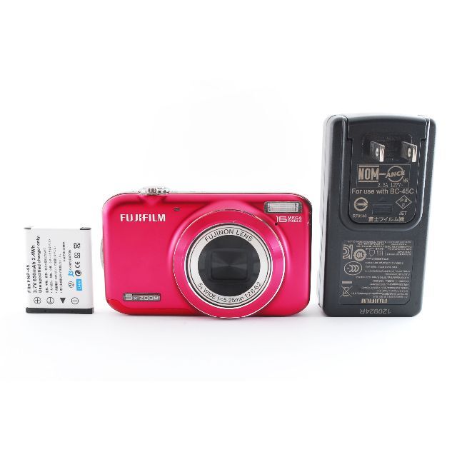 ■美品■ FUJIFILM FINEPIX JX400 ≪純正レザーケース付≫