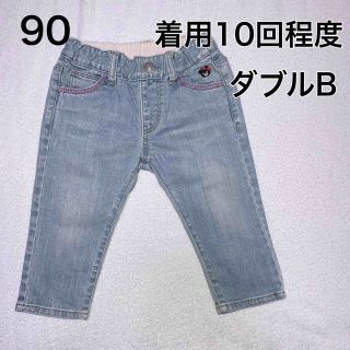 ダブルビー デニムパンツ 子供 パンツ/スパッツ(女の子)の通販 100点