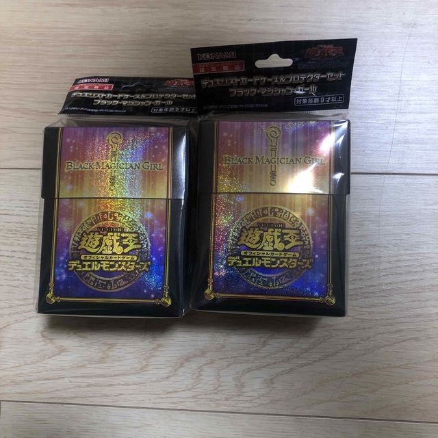 遊戯王 - 2個セット 遊戯王 ブラックマジシャンガール カードケース