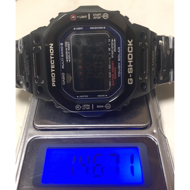 G-SHOCK(ジーショック)のG-SHOCK カスタム GMW-B5000 TVA-1JRフルセット メンズの時計(腕時計(デジタル))の商品写真