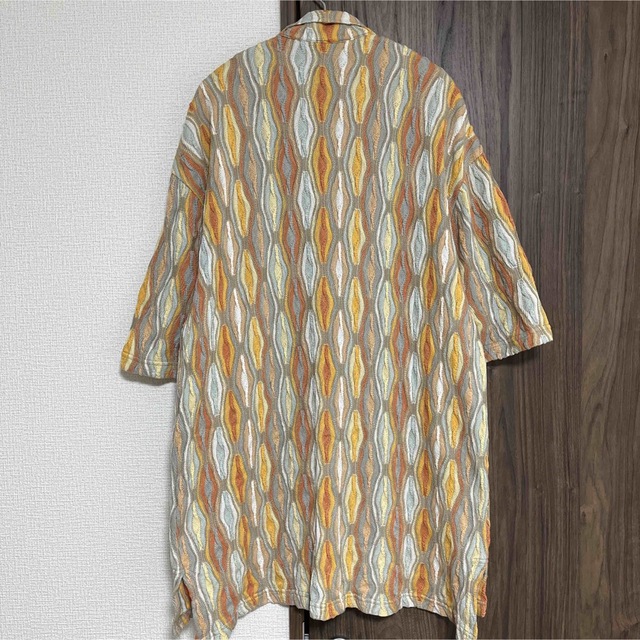 激レア COOGI クージー 3Dニット 総柄シャツ オーストラリア製 大割引